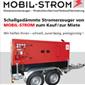 siriusmedia Werbeagentur Leipzig Referenzen Mobil-Strom, Leipzig | Anzeigengestaltung